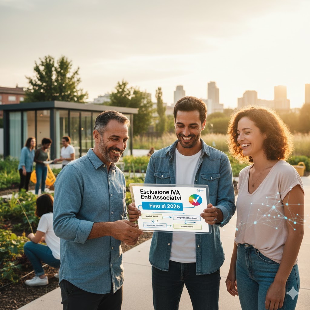 Esclusione IVA fino al 2036 per gli enti associativi